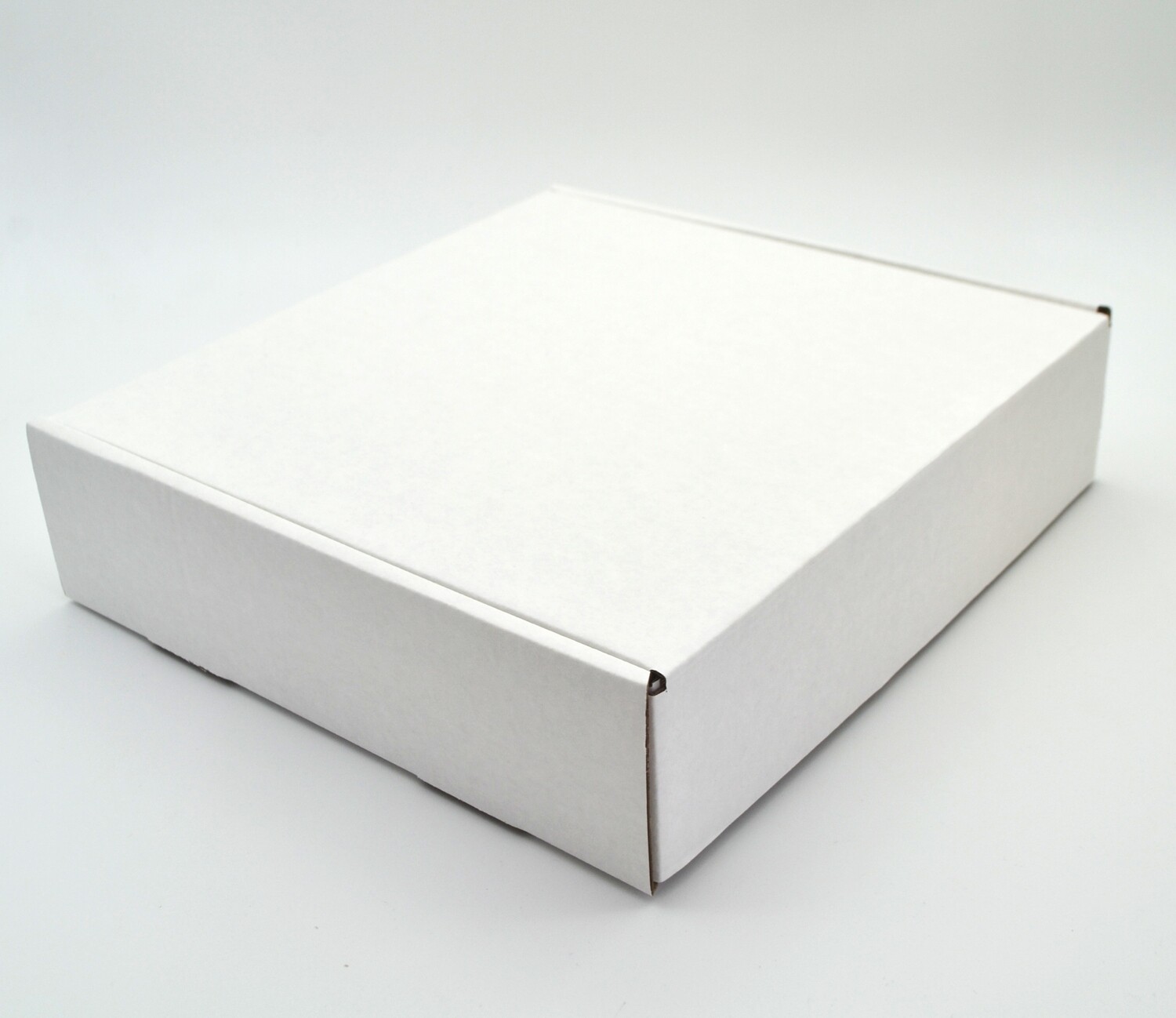 Box Corrugated Patti 255 x 245 x 65 mm White (ea)