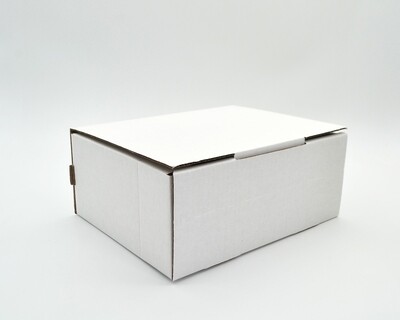 Box Corrugated Parcel Medium - 205 x 155 x 85 White (ea)