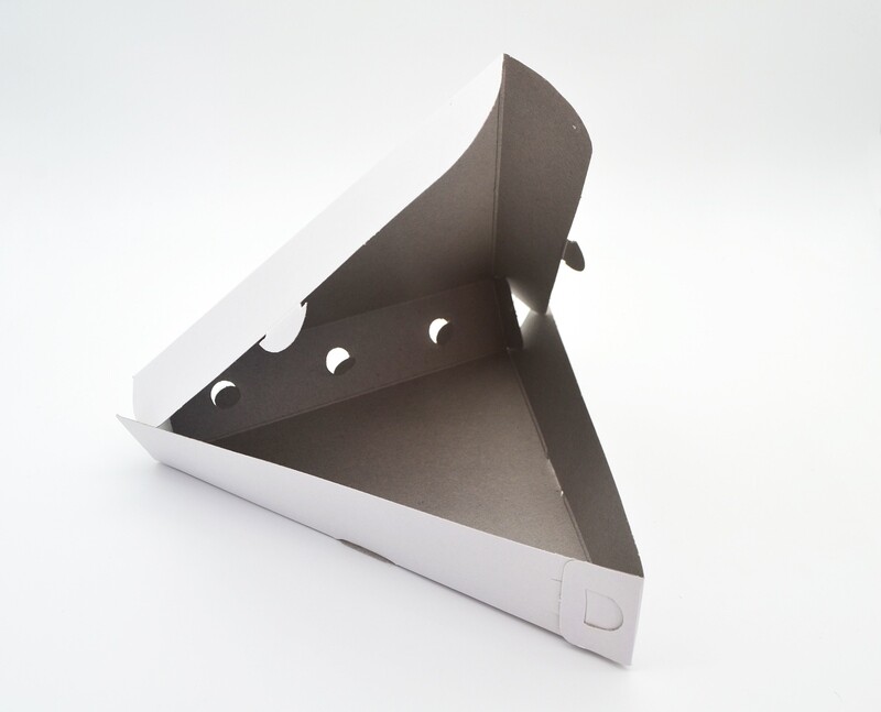 Pizza Slice Box – White (Each)