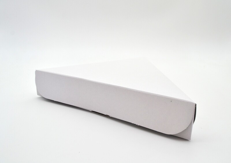 Pizza Slice Box – White (Each)