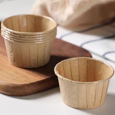 Paper Souffle Rolled Cup 60mm x 44mm (Qty 100)