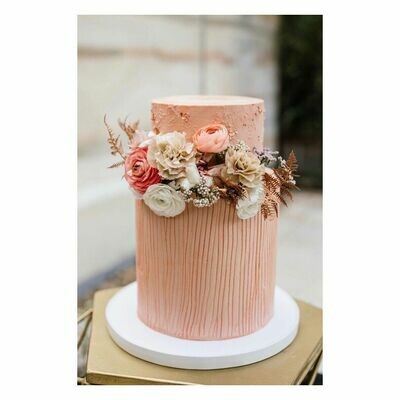 Bespoke Vinyl Cake Board 10" White (each)