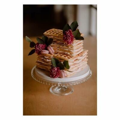 Bespoke Vinyl Cake Board 11" White (each)