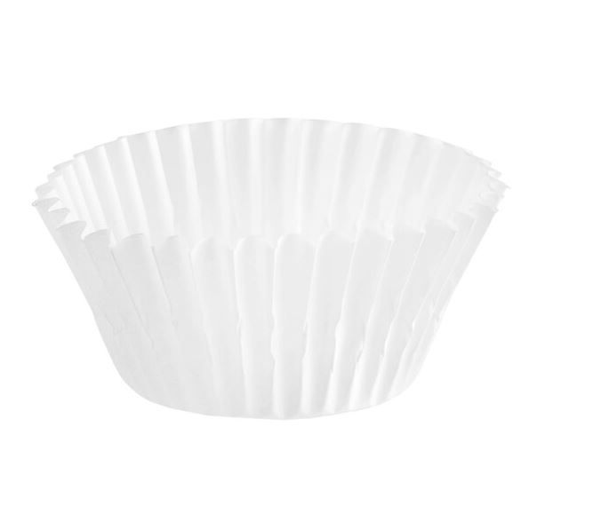 Micro Muffin Cup 30mmB x 20mmH White (Qty 200)