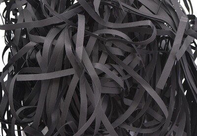 Shredded Narrow Strip Cut Paper 90g - Black (ea)