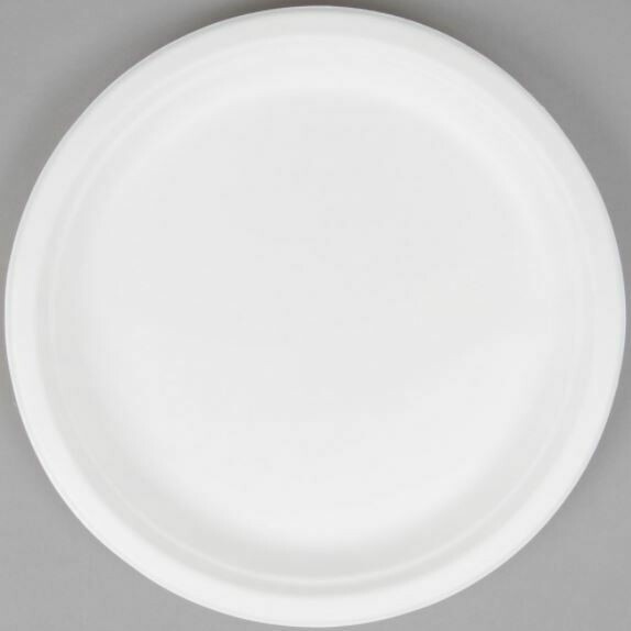 E - EcoWare Compostable Plate 26cm (50)