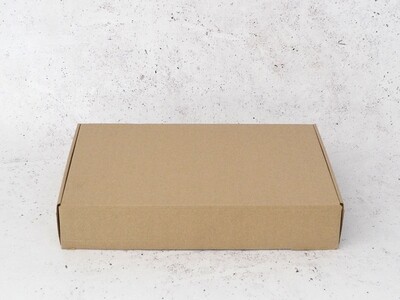 5kg Shipping Box Kraft 395x250x72mm – Corrugated