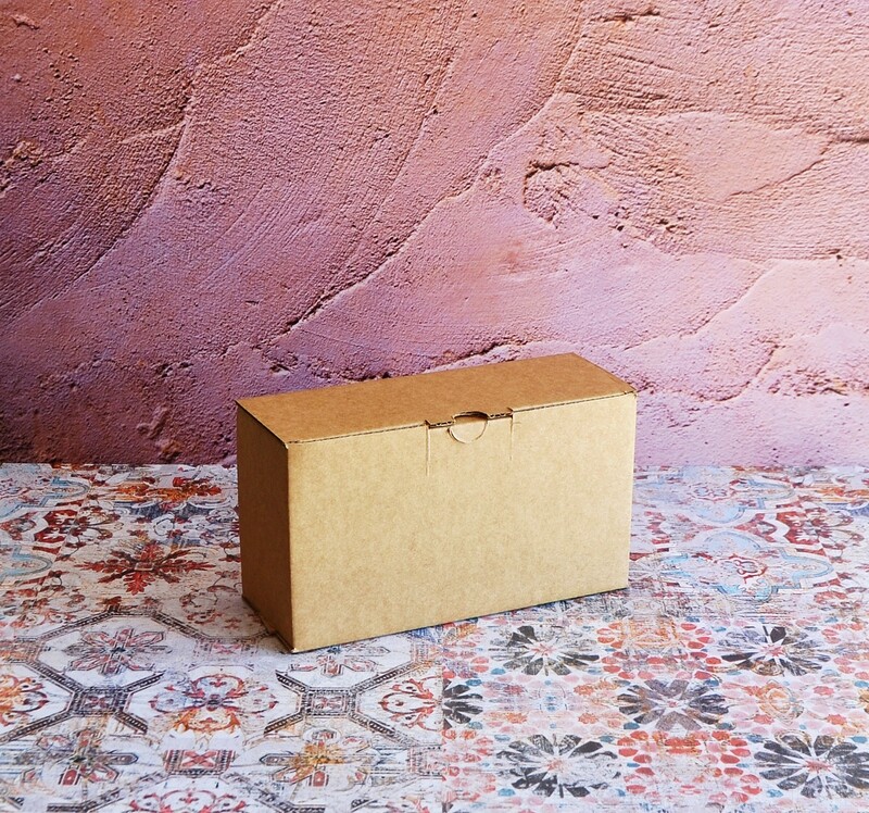 Box Corrugated Shipping H - 205 x 75 x 115 mm Kraft (ea)