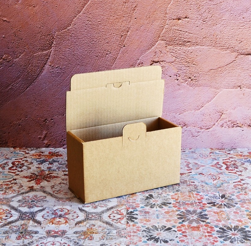 Box Corrugated Shipping H - 205 x 75 x 115 mm Kraft (ea)