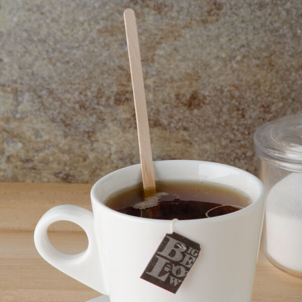 Wooden Coffee Stirrers 14cm (Qty 100)