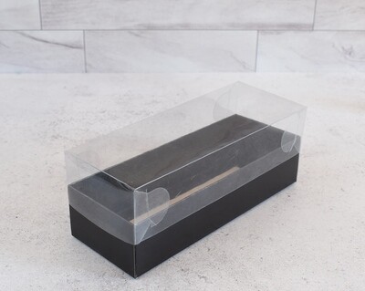 Box Black Base with PVC Lid 220x88x50 mm (ea)