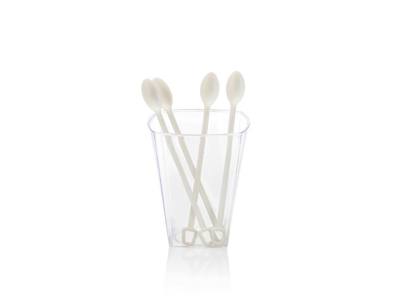 Cutlery Compostable Stirrer with Spoon 130mm (100)