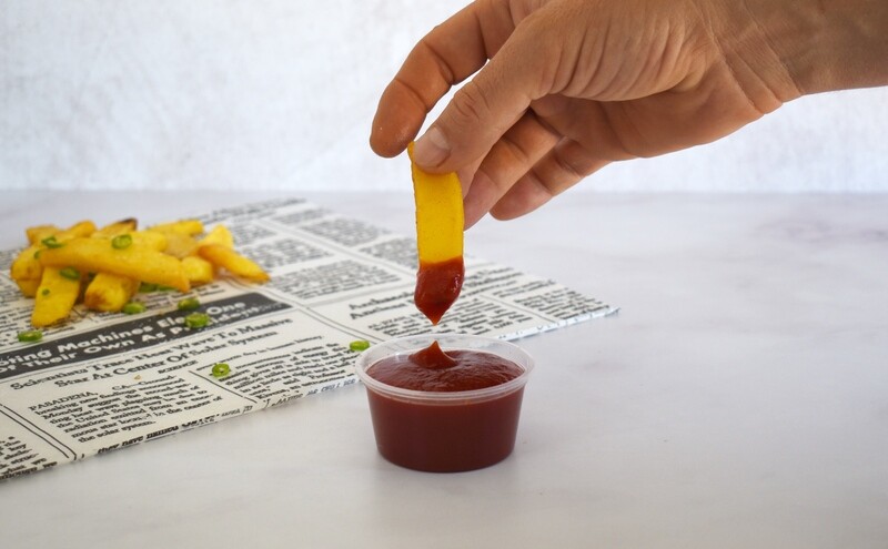 Clear Plastic Sauce Tub + Lid 70ml (pack of 100)