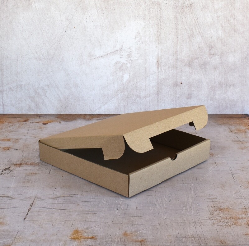Kraft Small Pizza Box 22cm – Brown (Each)