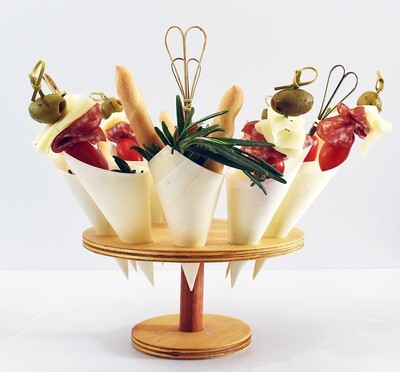 Wooden Cone Stand - 10 holes (each)