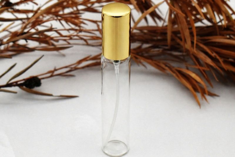 Clear Glass Pen Sprayer 15ml - Gold