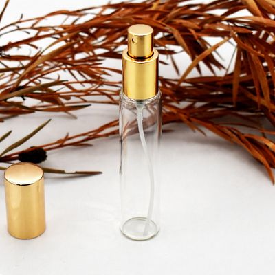 Clear Glass Pen Sprayer 15ml - Gold