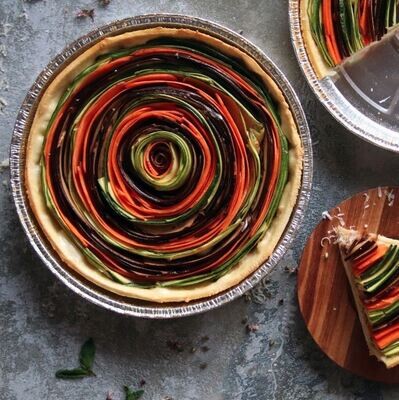 Foil Container Tart (228mm Dia) 800ml (Qty 50)