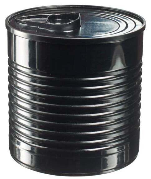 Catering Tin Can 60ml Black (qty 25)