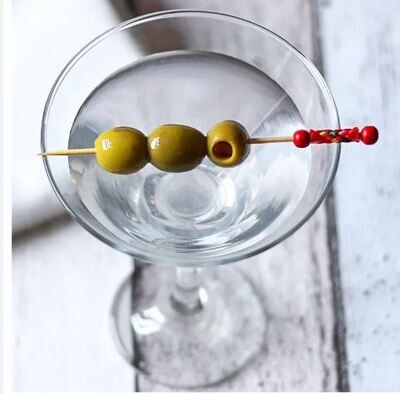Skewers Kazari Pearl Red 120mm ( Qty 100)