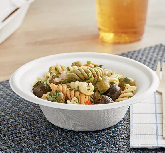 E - EcoWare Bagasse Bowl 250ml (Qty50)