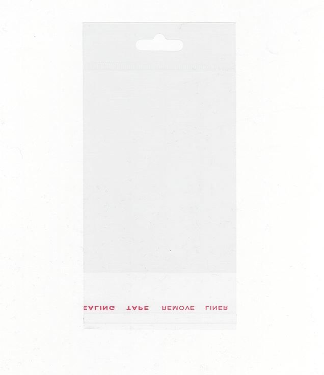 Bag PVC Tape Seal 8x16cm (±100)