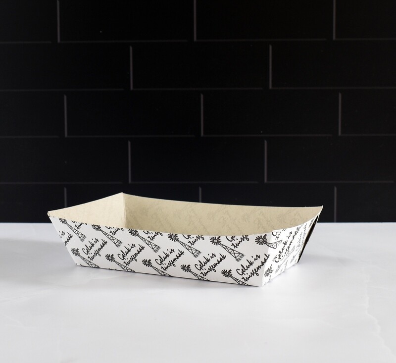 Burger &amp; Chips Food Tray Windmill (ea)