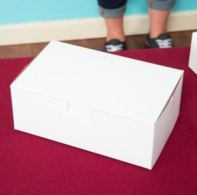 White Cake Box 8 x 5 x 3 inch