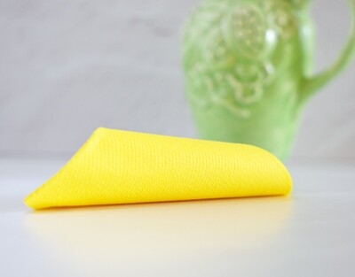 Napkins Airlaid Slimcut Yellow 20 x 40 cm (Qty 50)