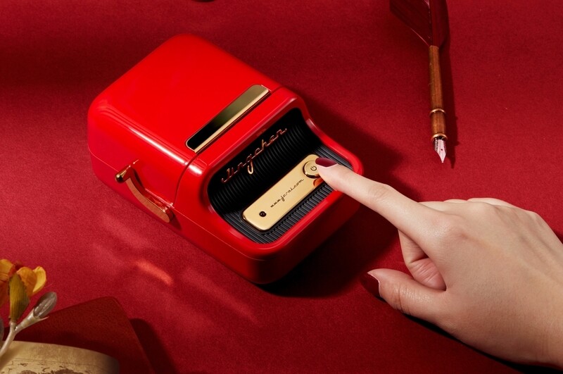 Niimbot B21 Portable Thermal Label Printer Red - including free label. (each)