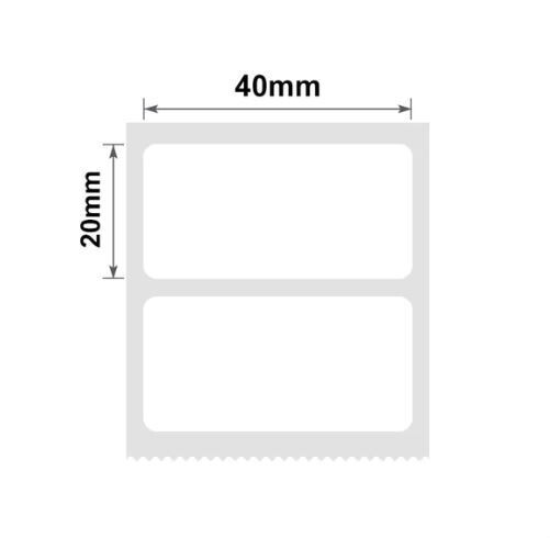 Niimbot B21/B3s - 20*40MM - 320 White Thermal Labels