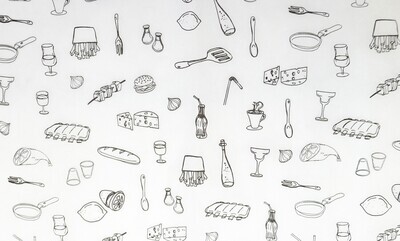 Grease Proof Deli Wrap Printed 420mm x 310mm (Qty 500)