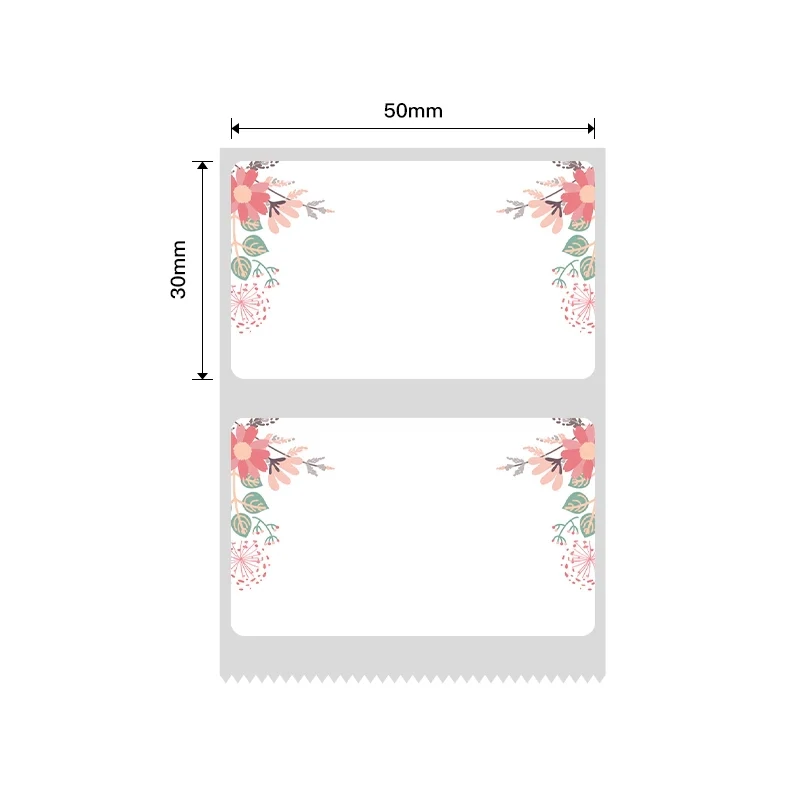 Niimbot B21/B3s - 50*30MM - 230 Spring Design Thermal Labels