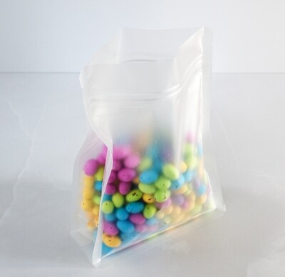 Matt Frosted Flat Bottom Pouch Medium 140x200+60mm (50)