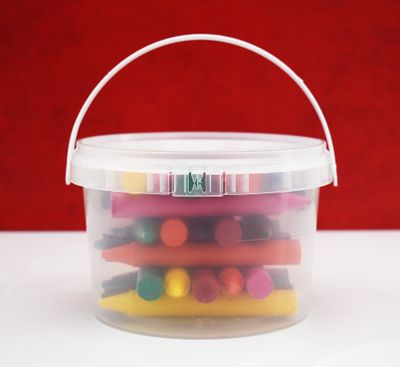 Tamper Proof Bucket Clear 1kg