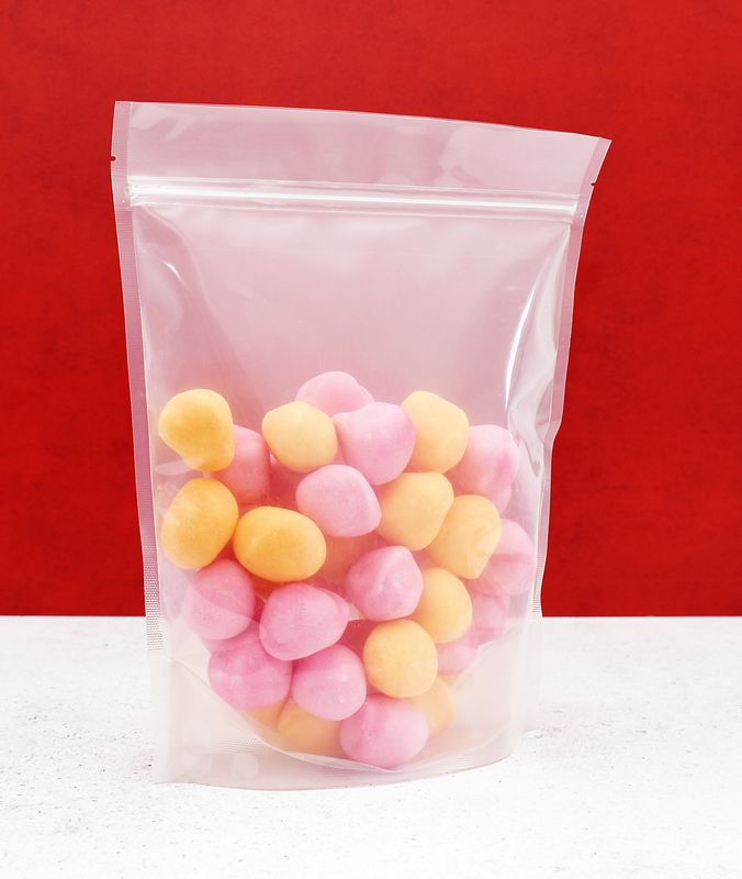Clear Stand Up Pouch with Zipper 220 x 260mm (Qty 50)