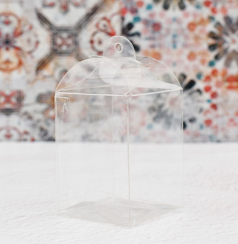 PVC Macaroon Box 2 - 50 mm W x 50 mm L x 67 mm H