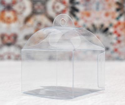 PVC Macaroon Box 1 - 50 mm W x 50 mm L x 35 mm H
