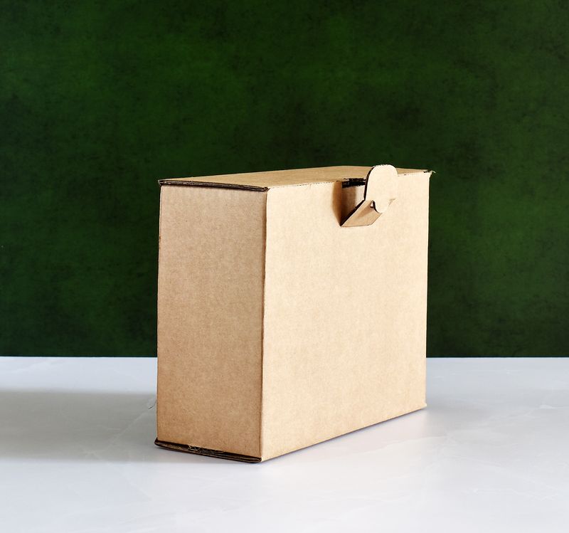 Box Corrugated Shipping AG - 210 x 85 x 180mm Kraft (ea)