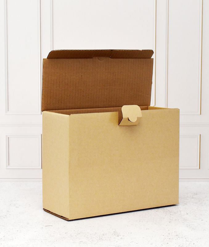 Box Corrugated Shipping AC - 260 x 120 x 205mm Kraft (ea)