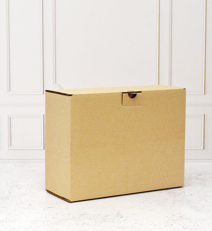 Box Corrugated Shipping AC - 260 x 120 x 205mm Kraft (ea)