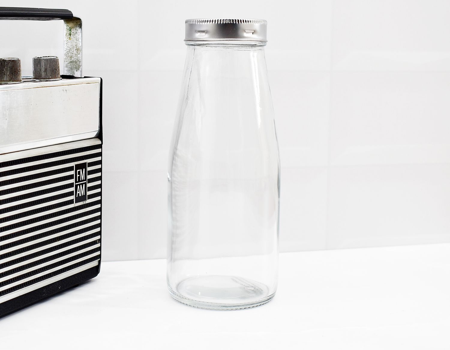Glass Drinking Bottle 500ml