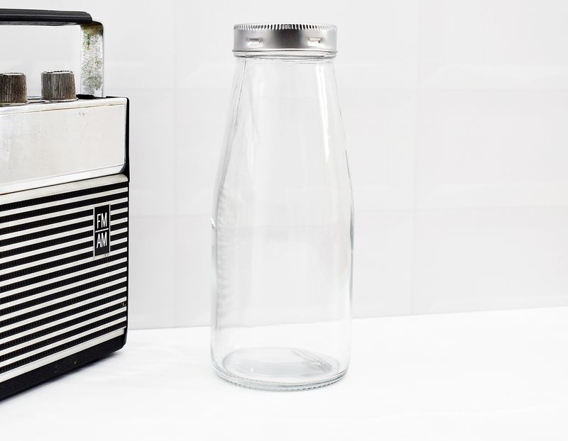 Glass Drinking Bottle 500ml