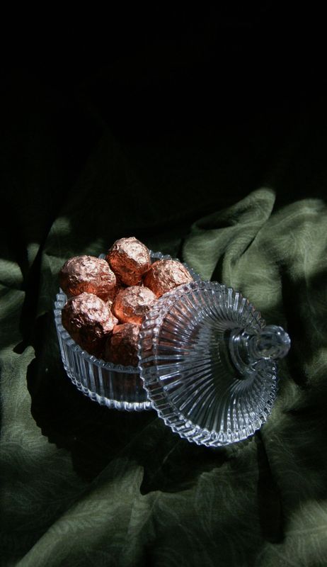 Chocolate Foil ± 53cm x 1M Copper(9mic)