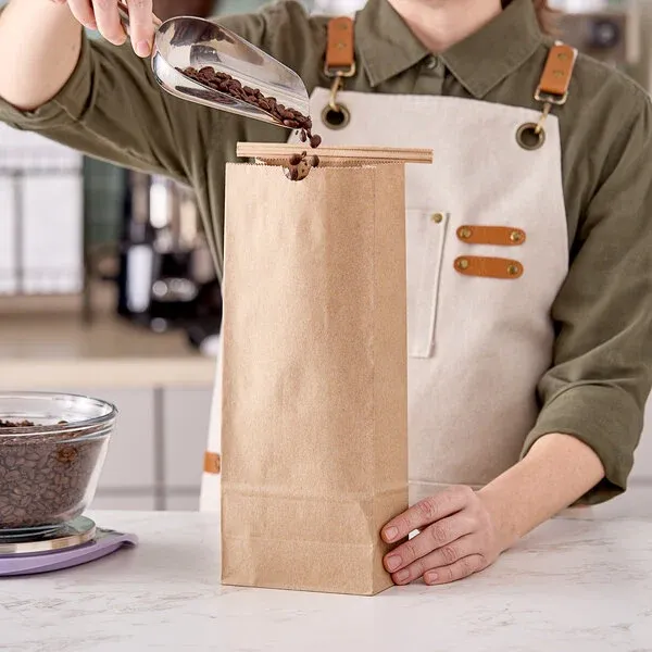 Paper Bag Brown Tin Tie- No Window 327x127x76mm (Qty 50)