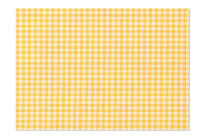 Grease Proof Paper Ream Ginham 420x320mm Yellow (Qty25)