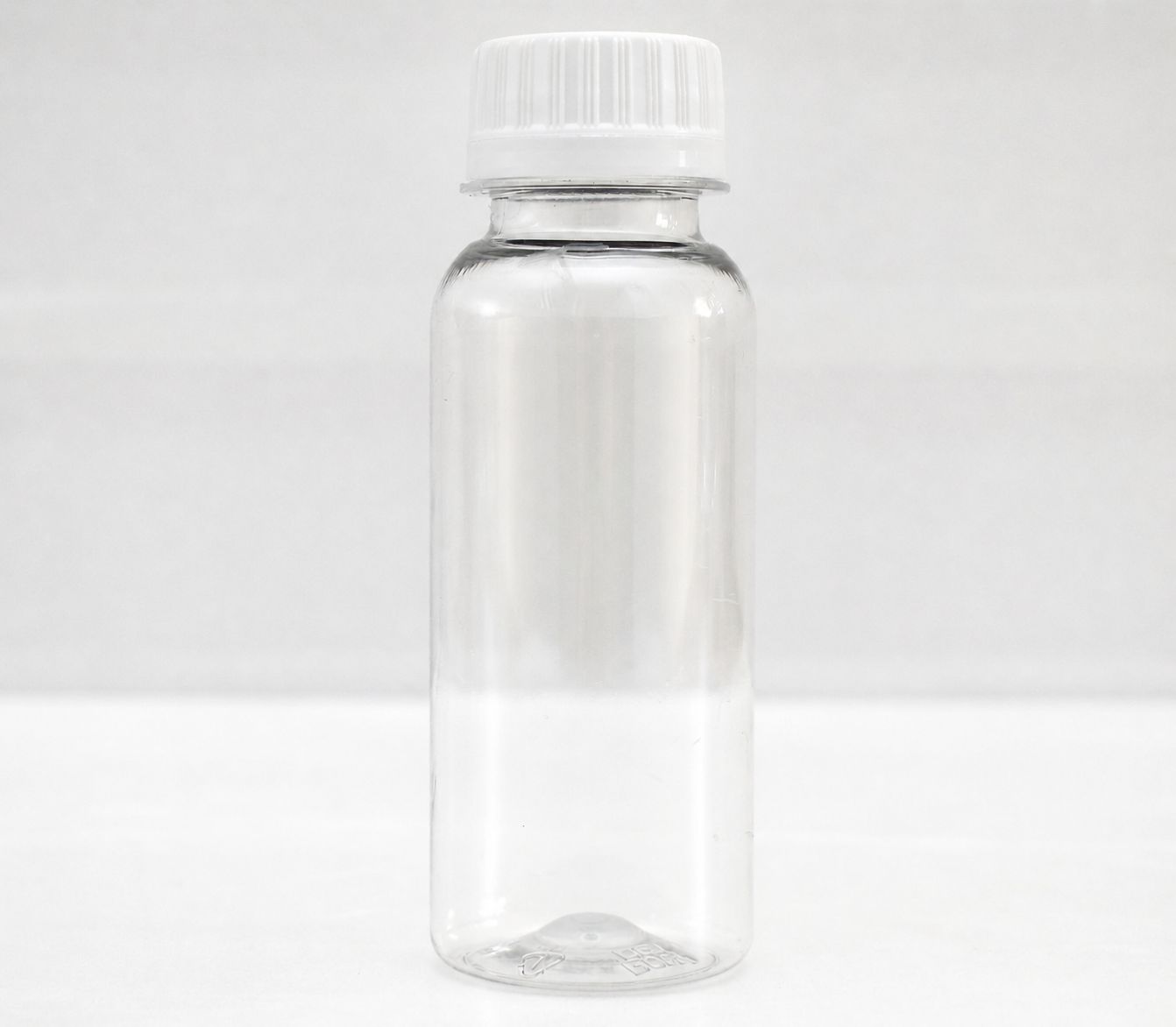 PET Natural Shot 100ml (15g) 28mm White Grip Lid (ea)