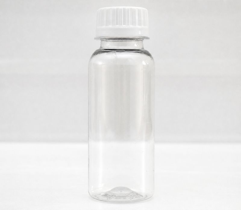 PET Natural Shot 100ml (15g) 28mm White Grip Lid (ea)