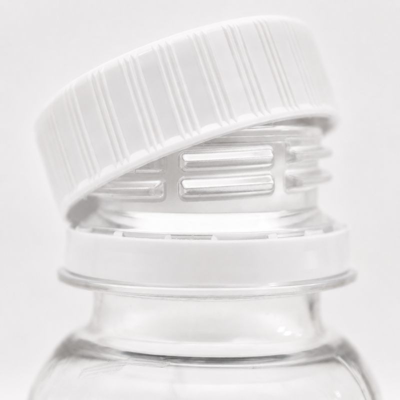 PET Natural Shot 60ml (15g) 28mm White Grip Lid (ea)