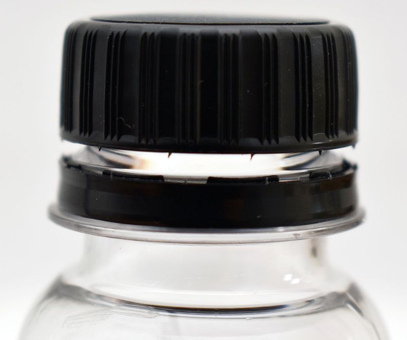PET Natural Shot 60ml (15g) 28mm Black Grip Lid (ea)